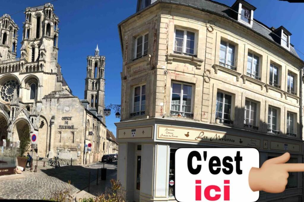 Laon : « Suite Privee Au Pied De La Cathedrale » Exterior foto